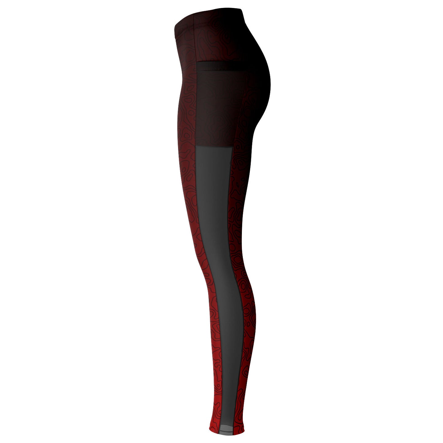 Mesh Pocket Legging - AOP