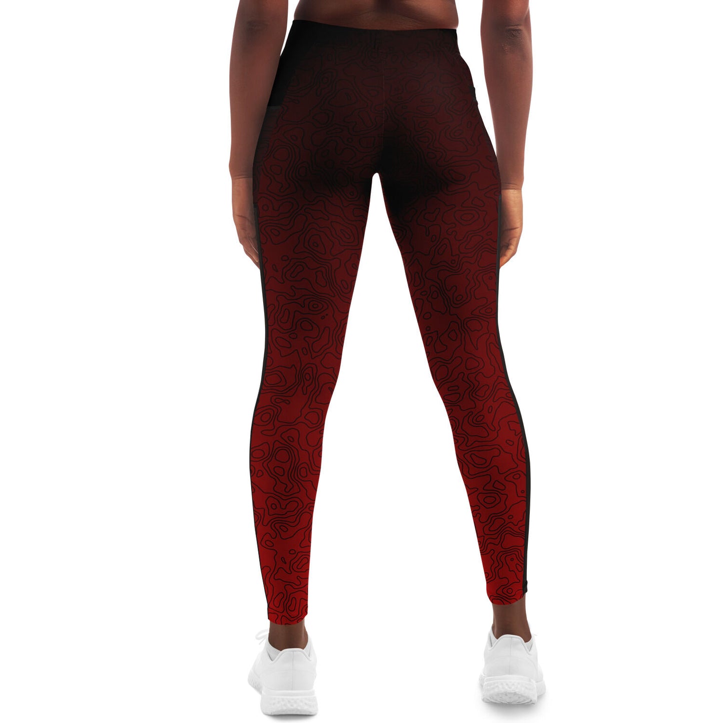 Mesh Pocket Legging - AOP