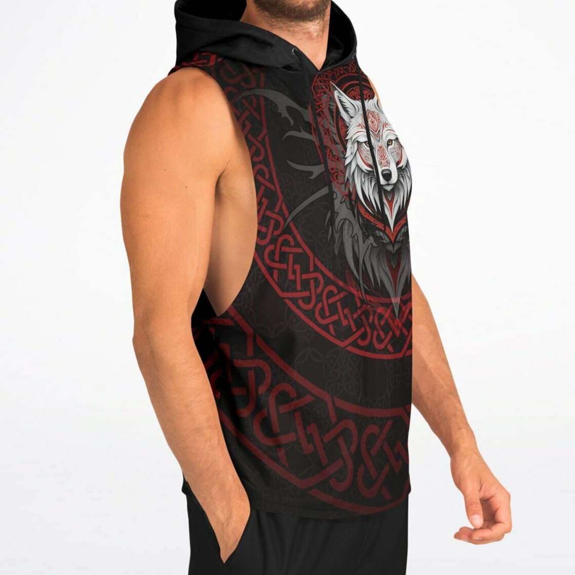 Silvermane Drop Armhole Hoodie
