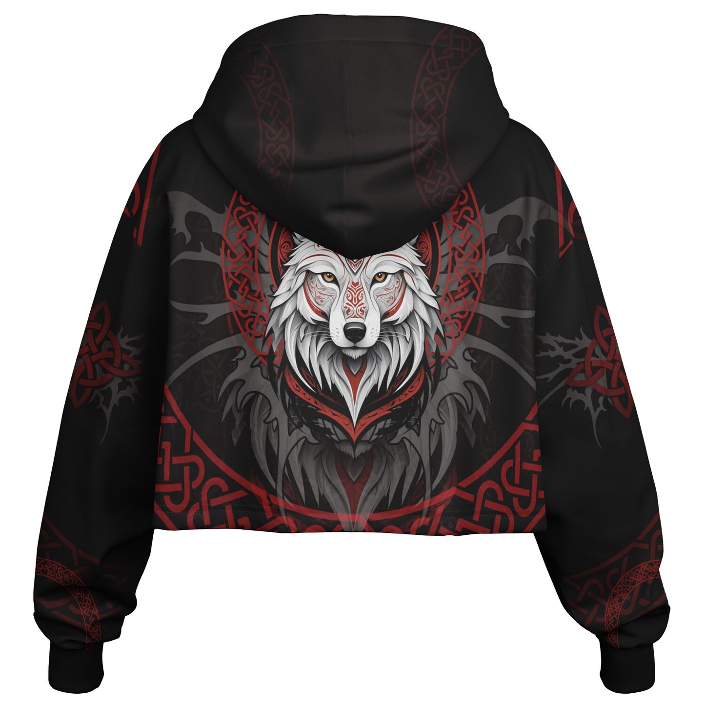 Silvermane Cropped Dance Hoodie
