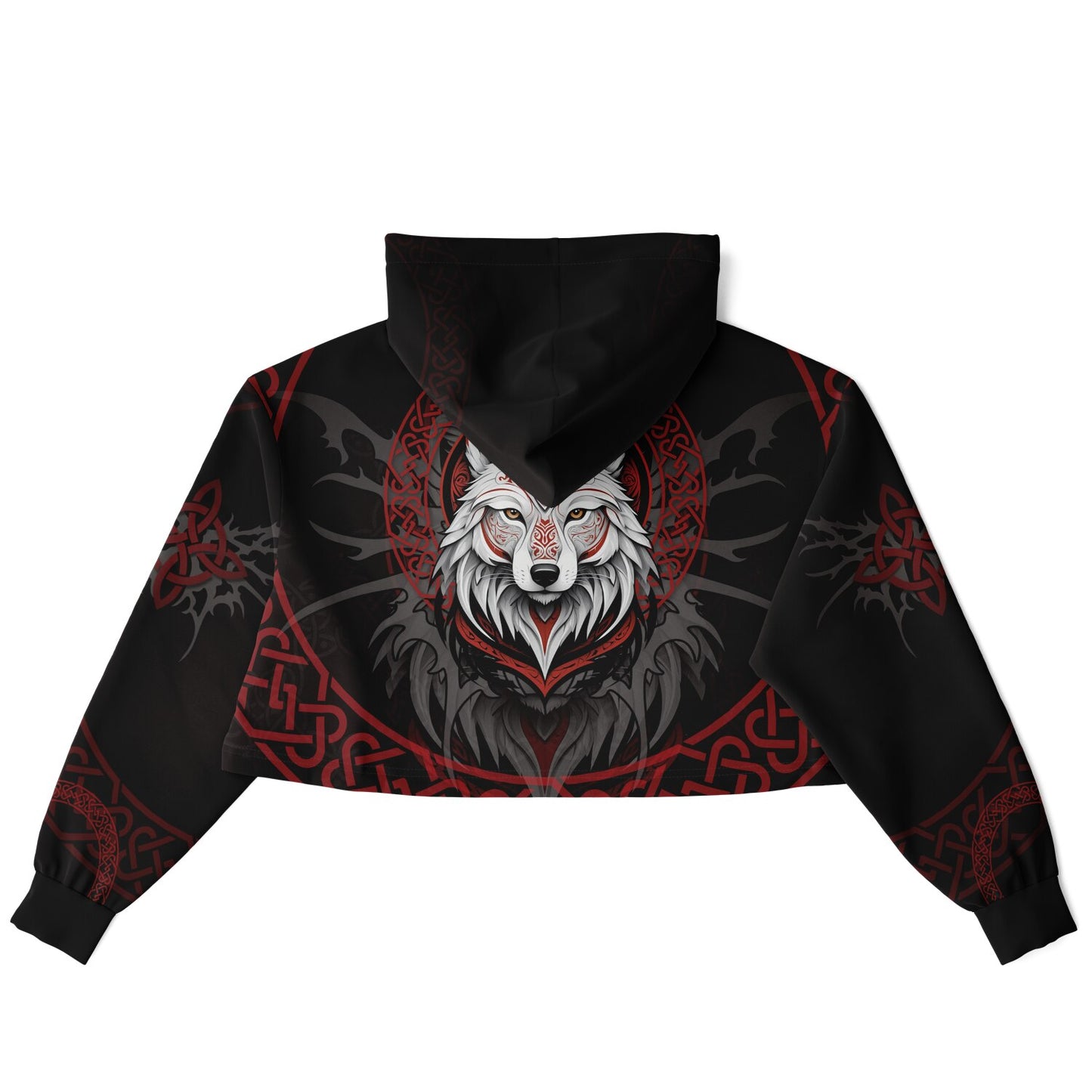 Silvermane Cropped Dance Hoodie