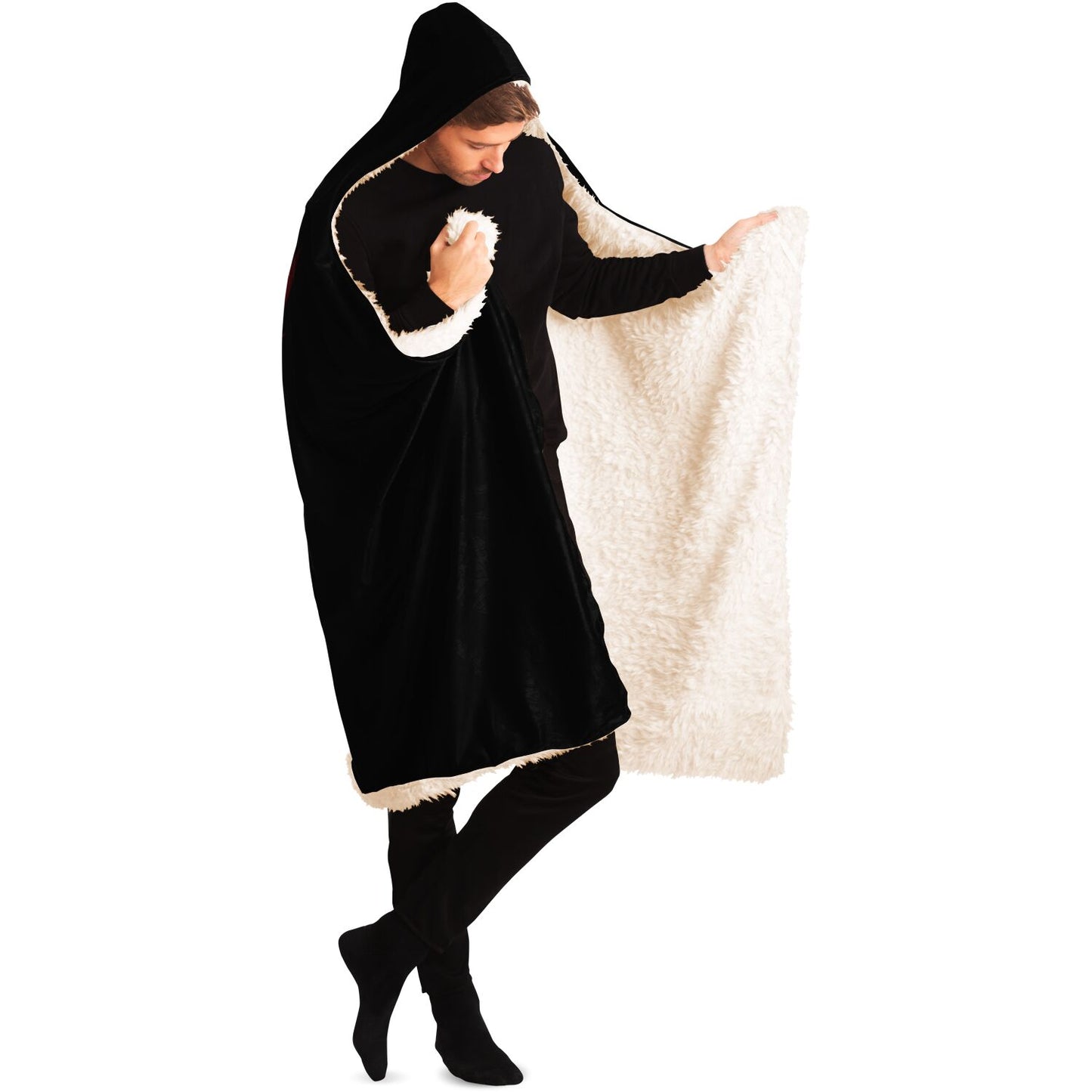 Freyja's Fire Hooded Blanket