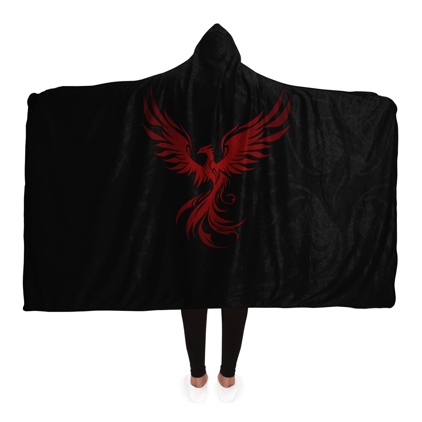 Freyja's Fire Hooded Blanket