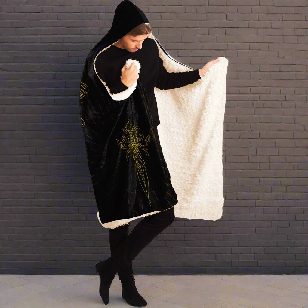 Eldrath Dragonfly Hooded Blanket