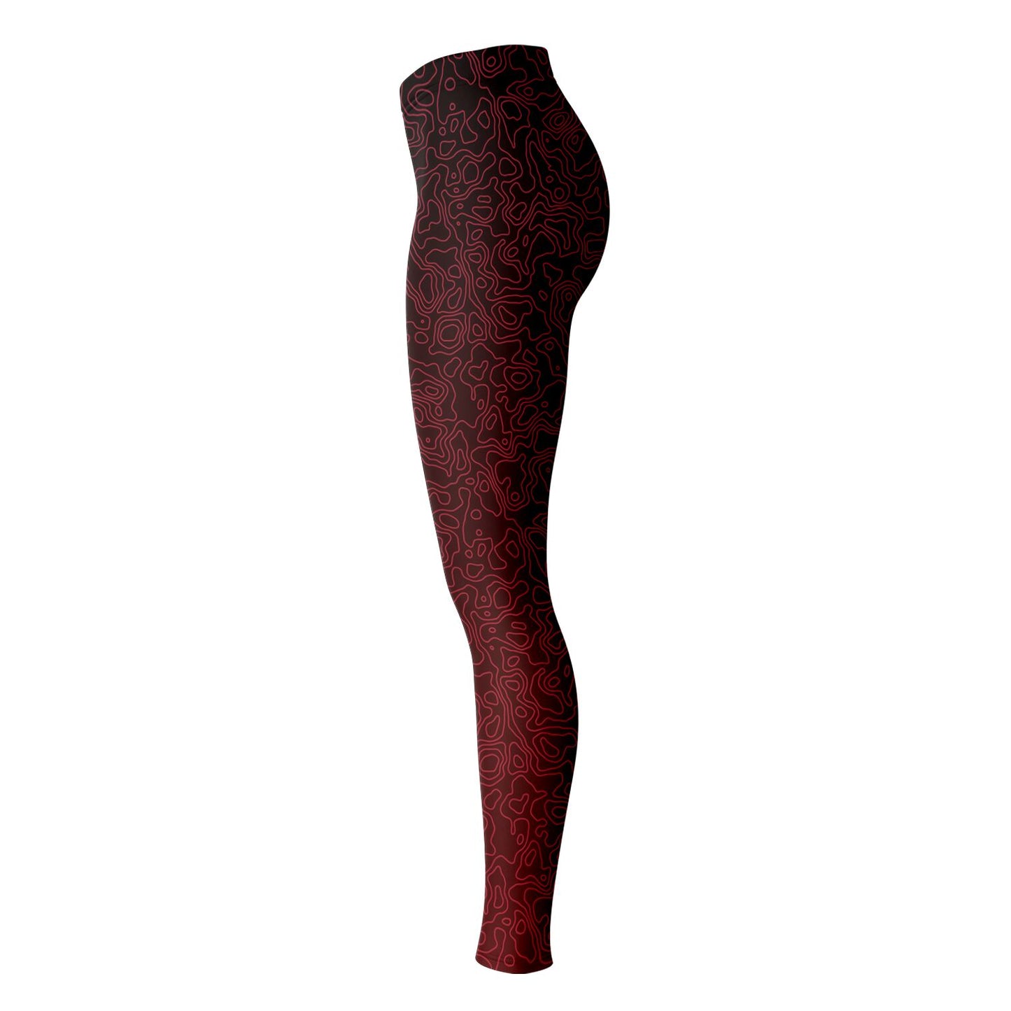 Zephyra Leggings - Crimson Storm