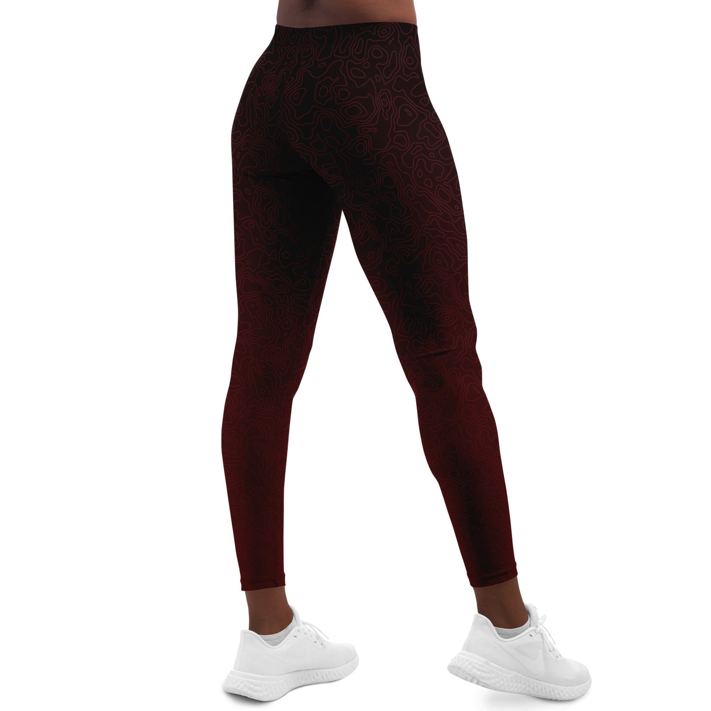 Zephyra Leggings – Dark Garnet