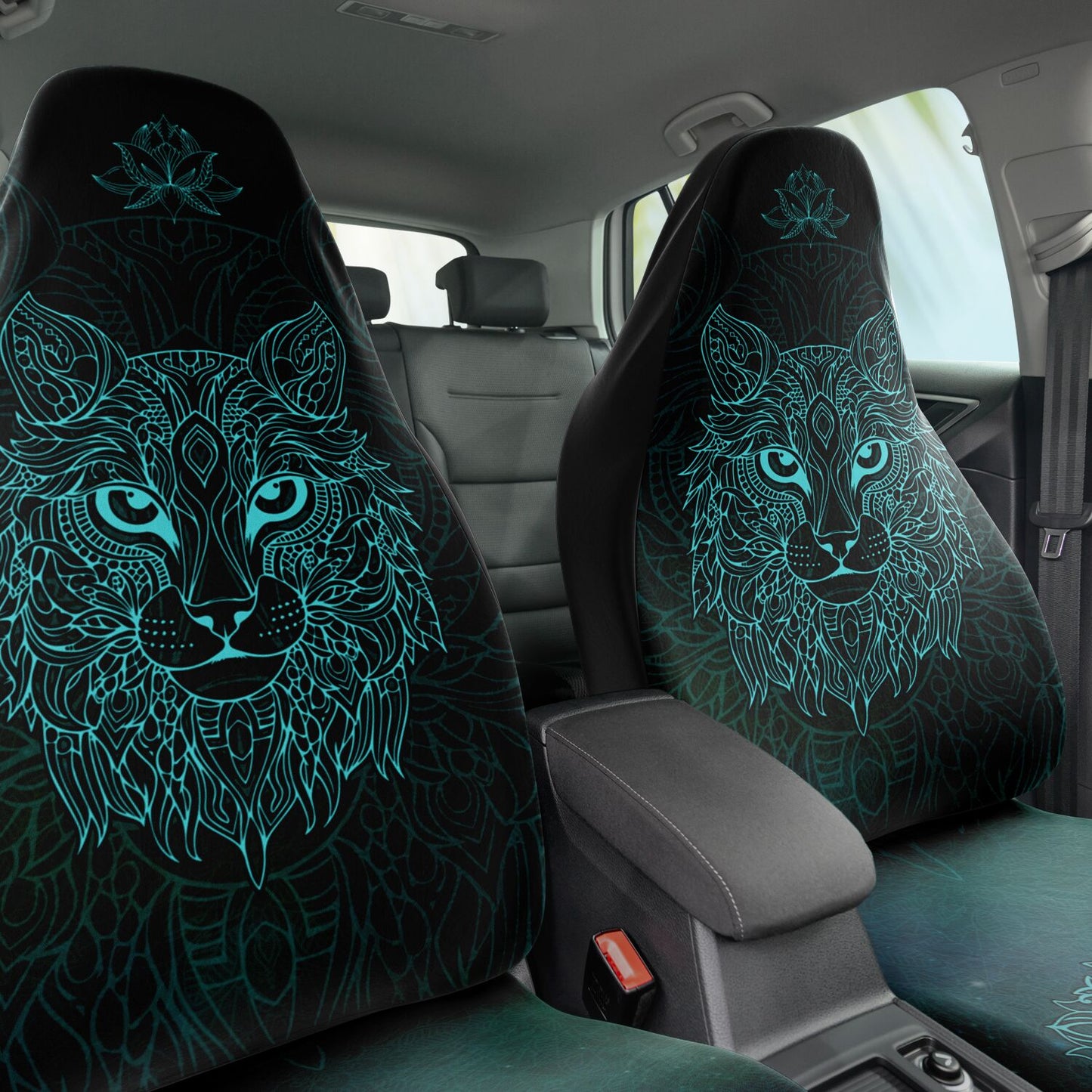 Mystic Lynx Car Seat Cover Set