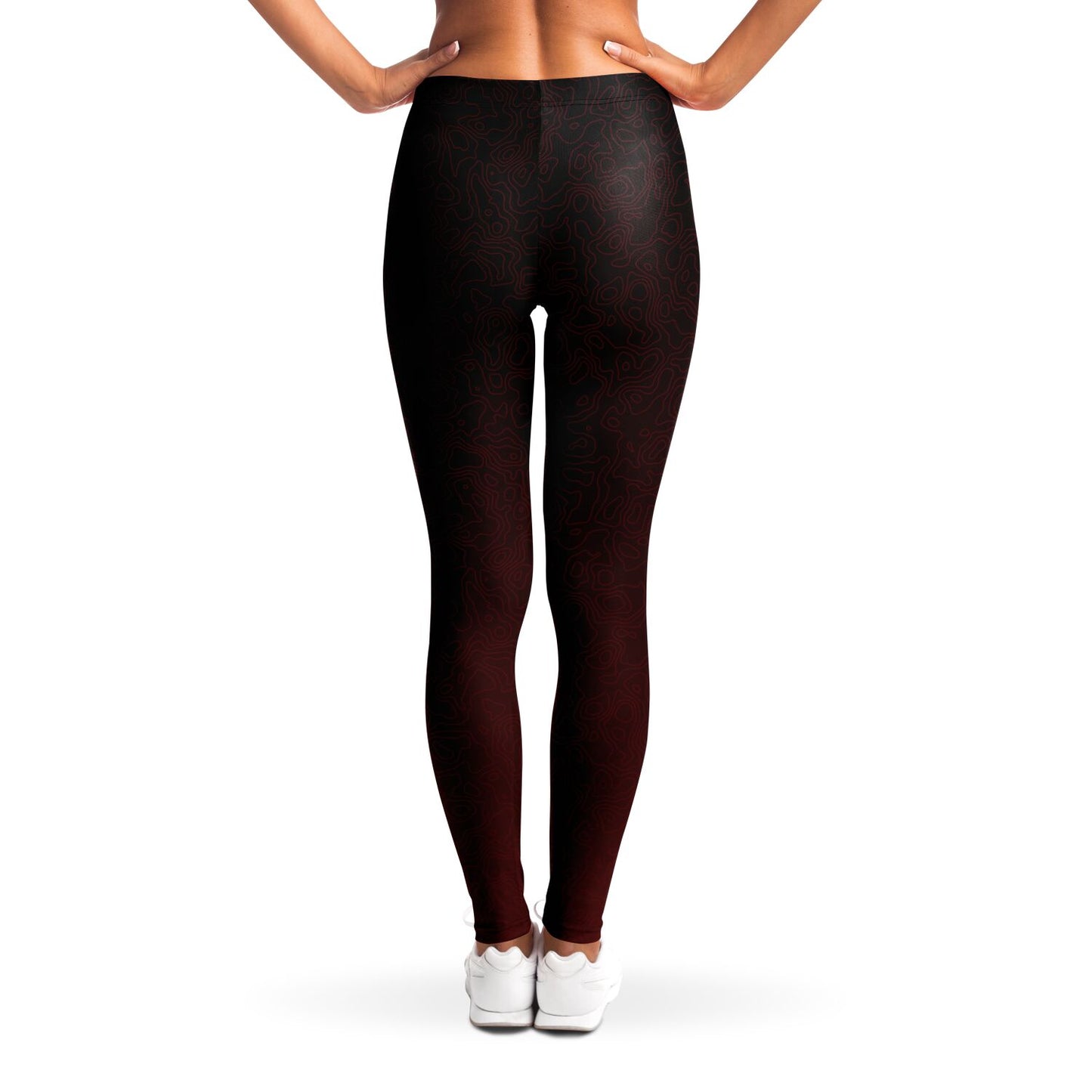 Zephyra Leggings – Dark Garnet