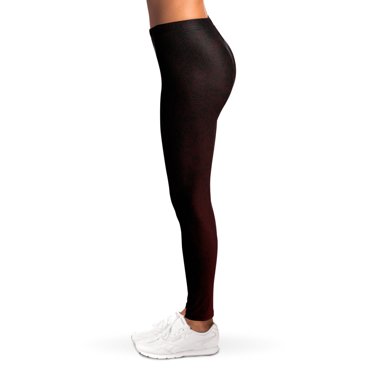 Zephyra Leggings – Dark Garnet