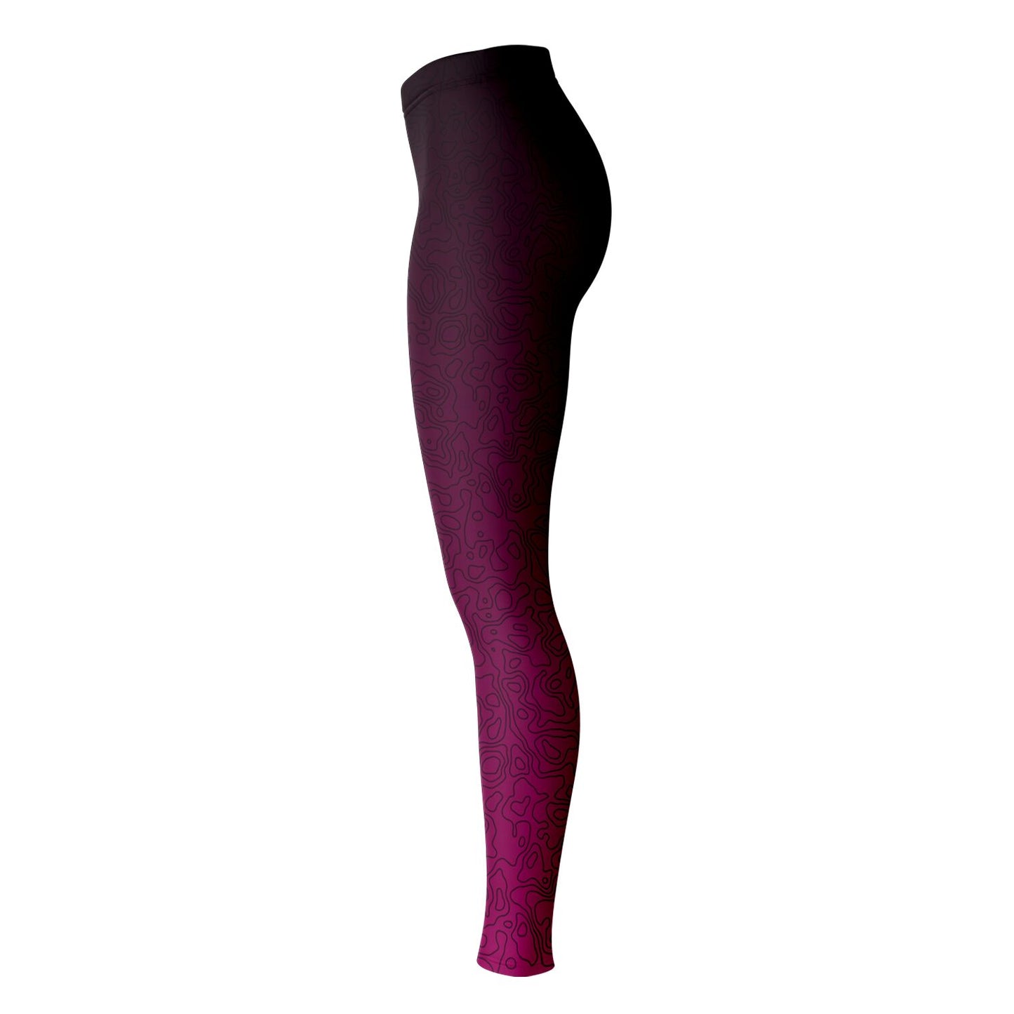 Zephyra Leggings – Magenta Eclipse