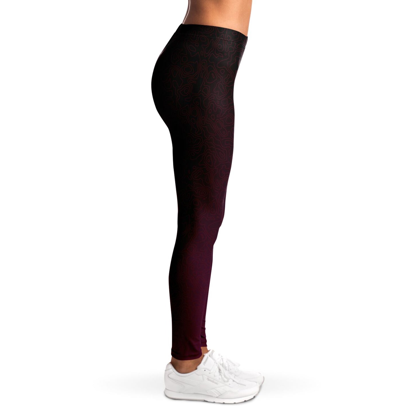 Zephyra Leggings – Obsidian Berry