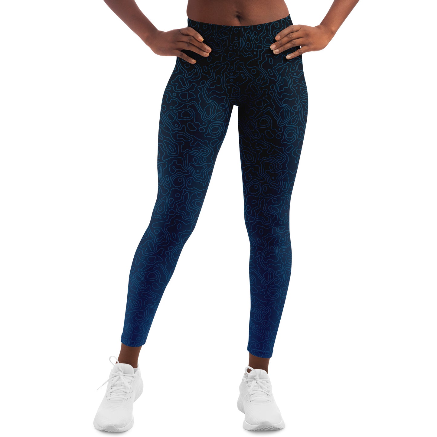 Zephyra Leggings – Midnight Cascade