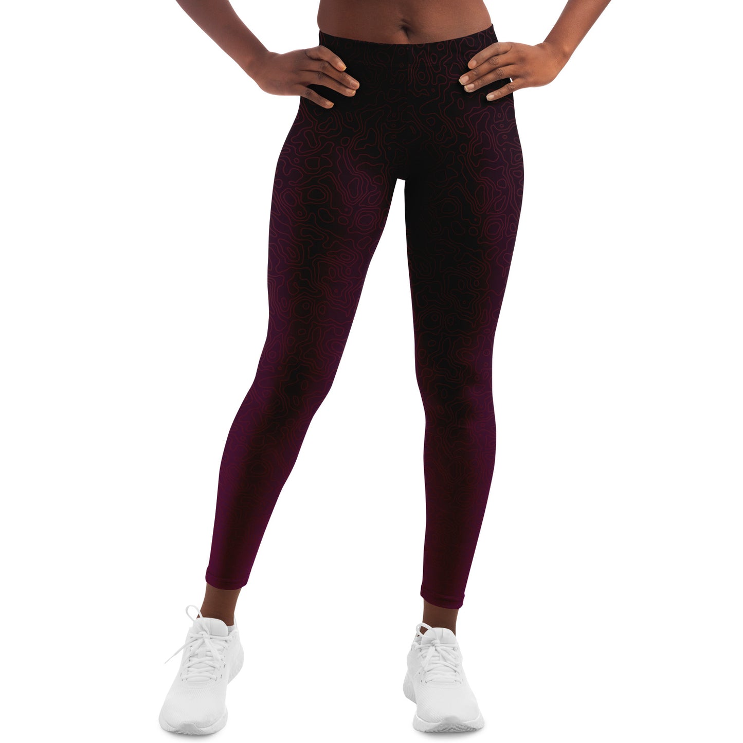 Zephyra Leggings – Obsidian Berry