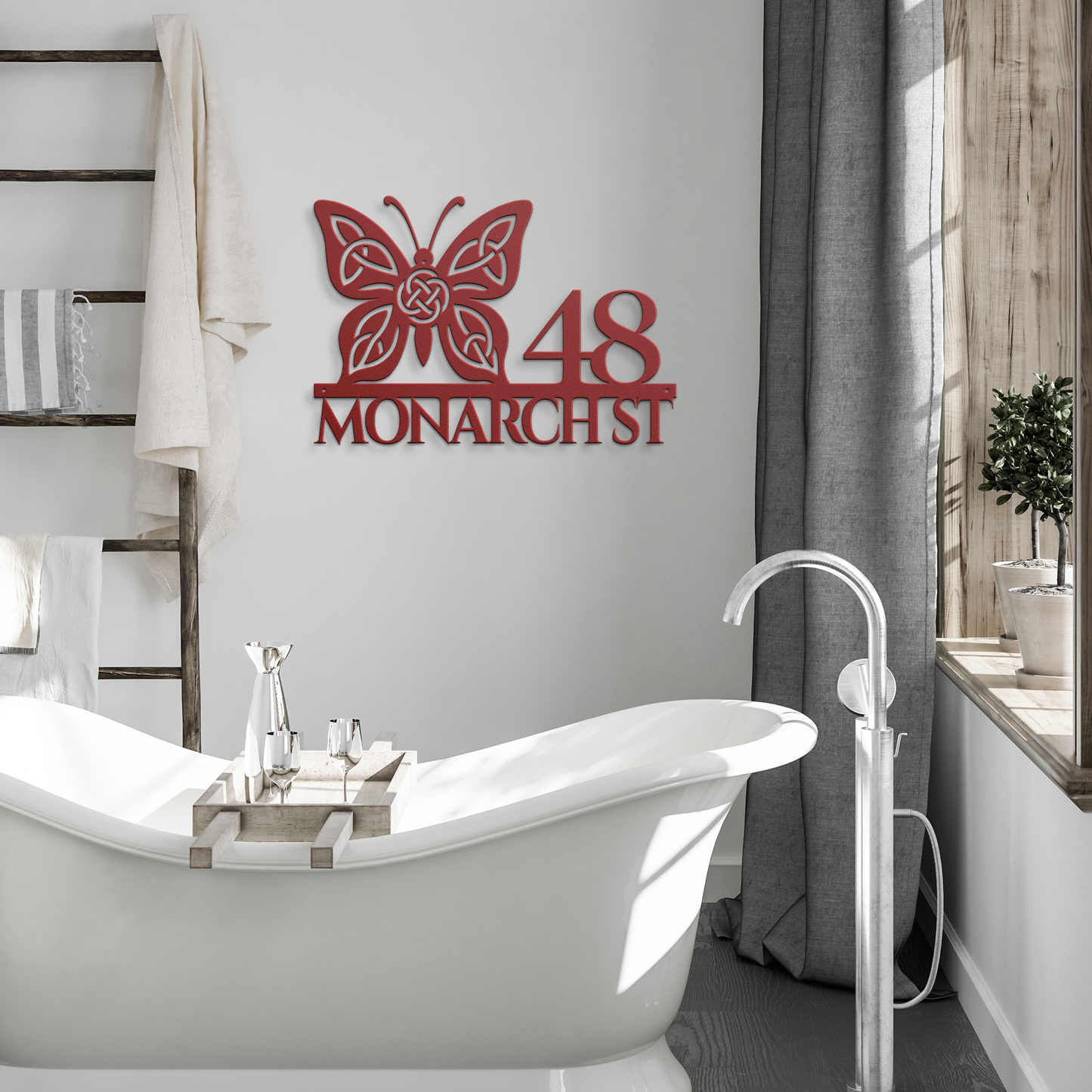 Celtic_Butterfly_Metal_Address_Sign_Red_Modern_Bathroom_Mockup.png_15427980