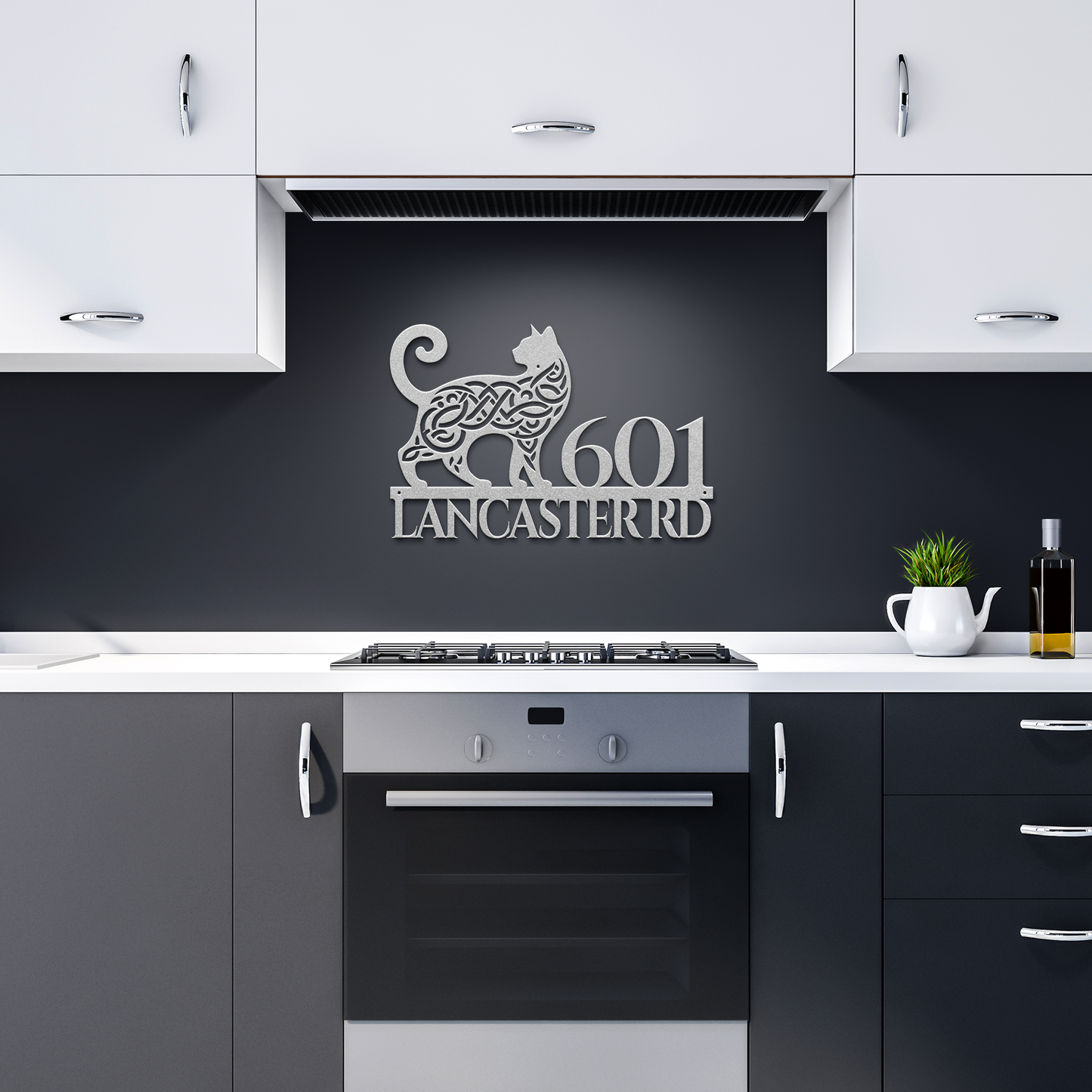 Celtic_Cat_Metal_Address_Sign_Silver_Dark_Kitchen_Mockup.png_15428004