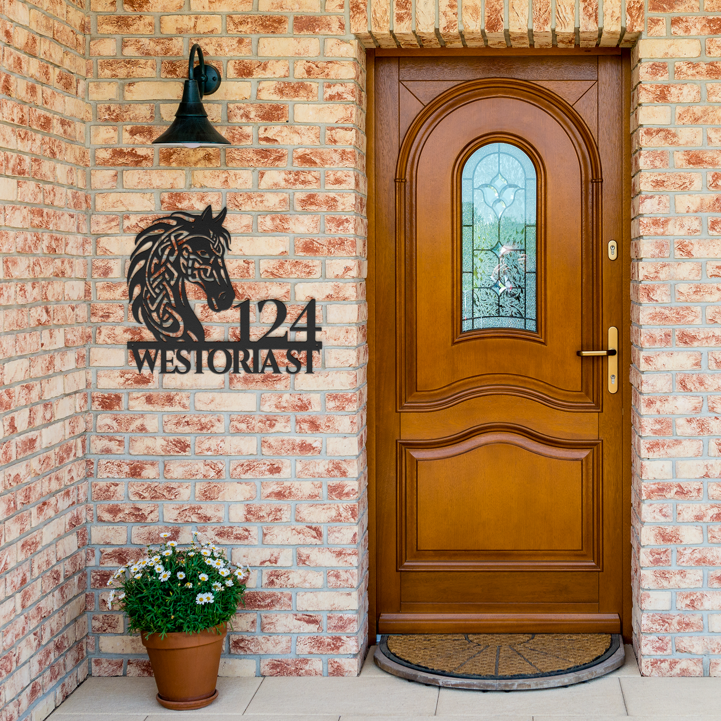 Celtic_Horse_Head_Metal_Address_Sign_Black_Brick_Entrance_Mockup.png_15428007