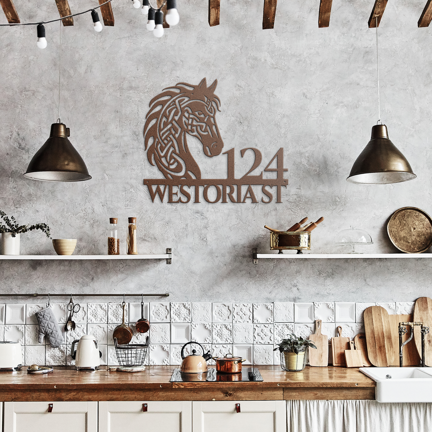 Celtic_Horse_Head_Metal_Address_Sign_Copper_Rustic_Kitchen_Mockup.png_15428015