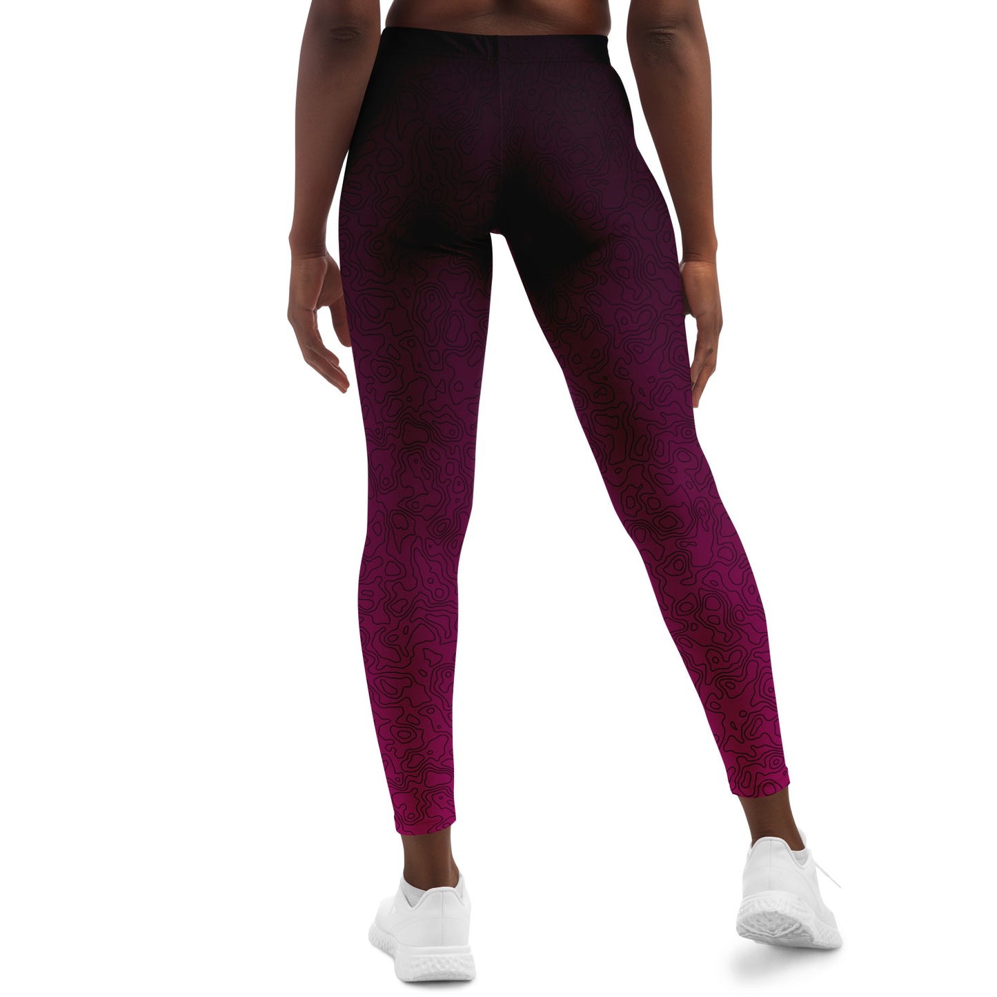 Zephyra Leggings – Magenta Eclipse