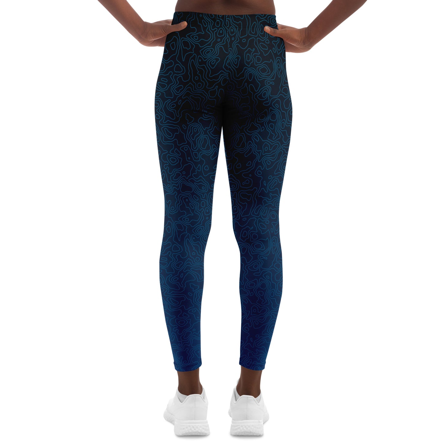 Zephyra Leggings – Midnight Cascade