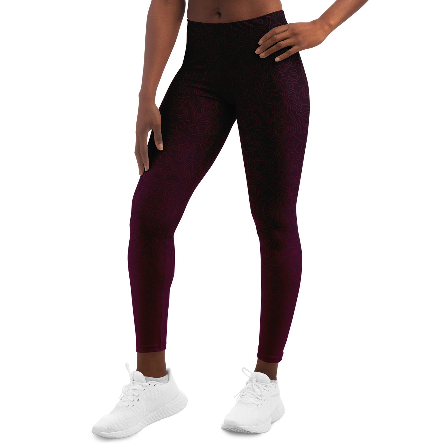 Zephyra Leggings – Obsidian Berry