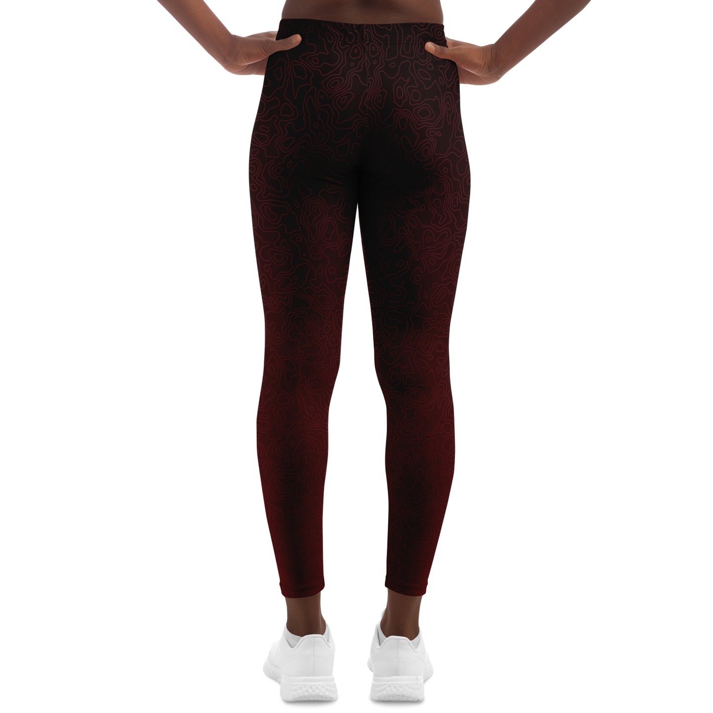 Zephyra Leggings – Dark Garnet