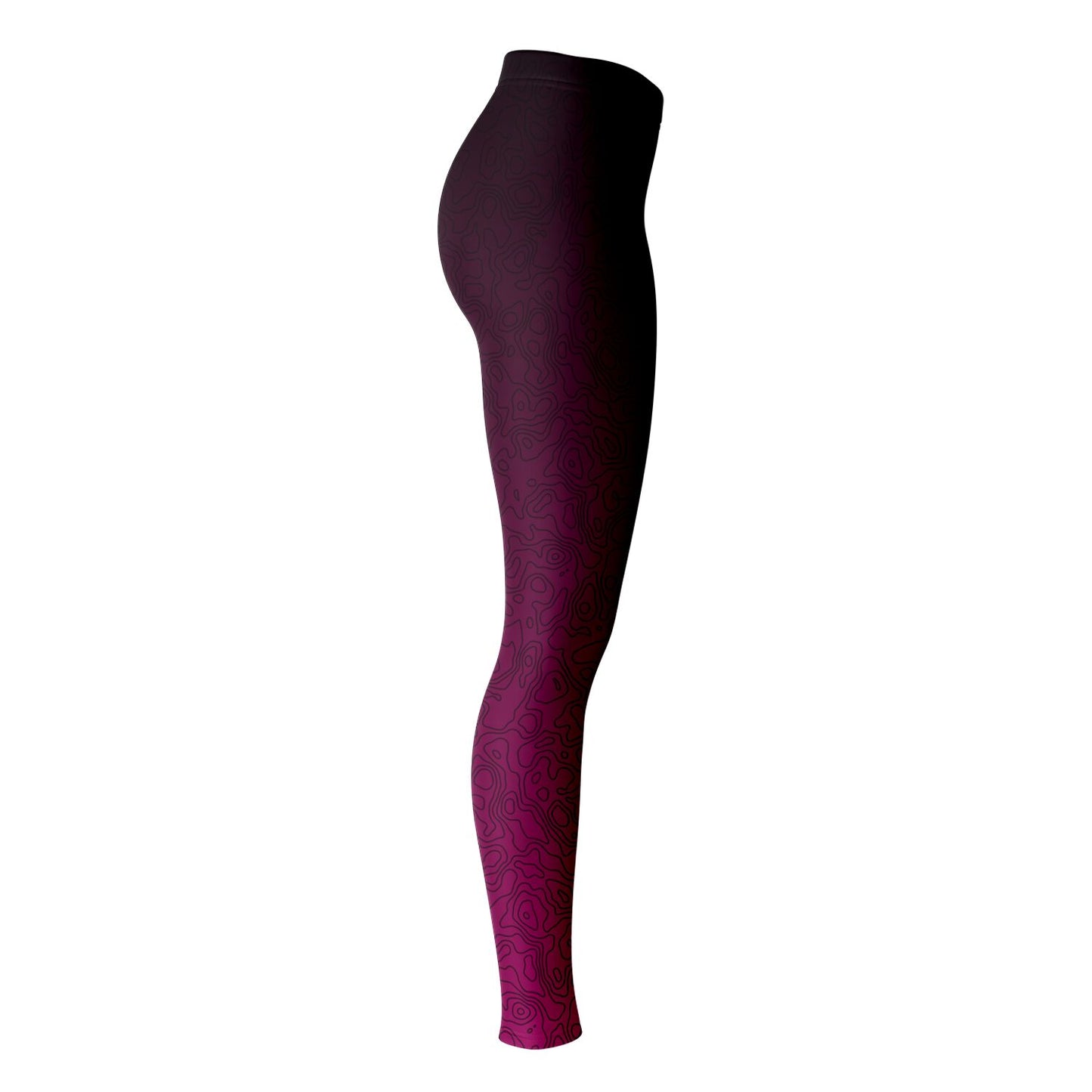 Zephyra Leggings – Magenta Eclipse