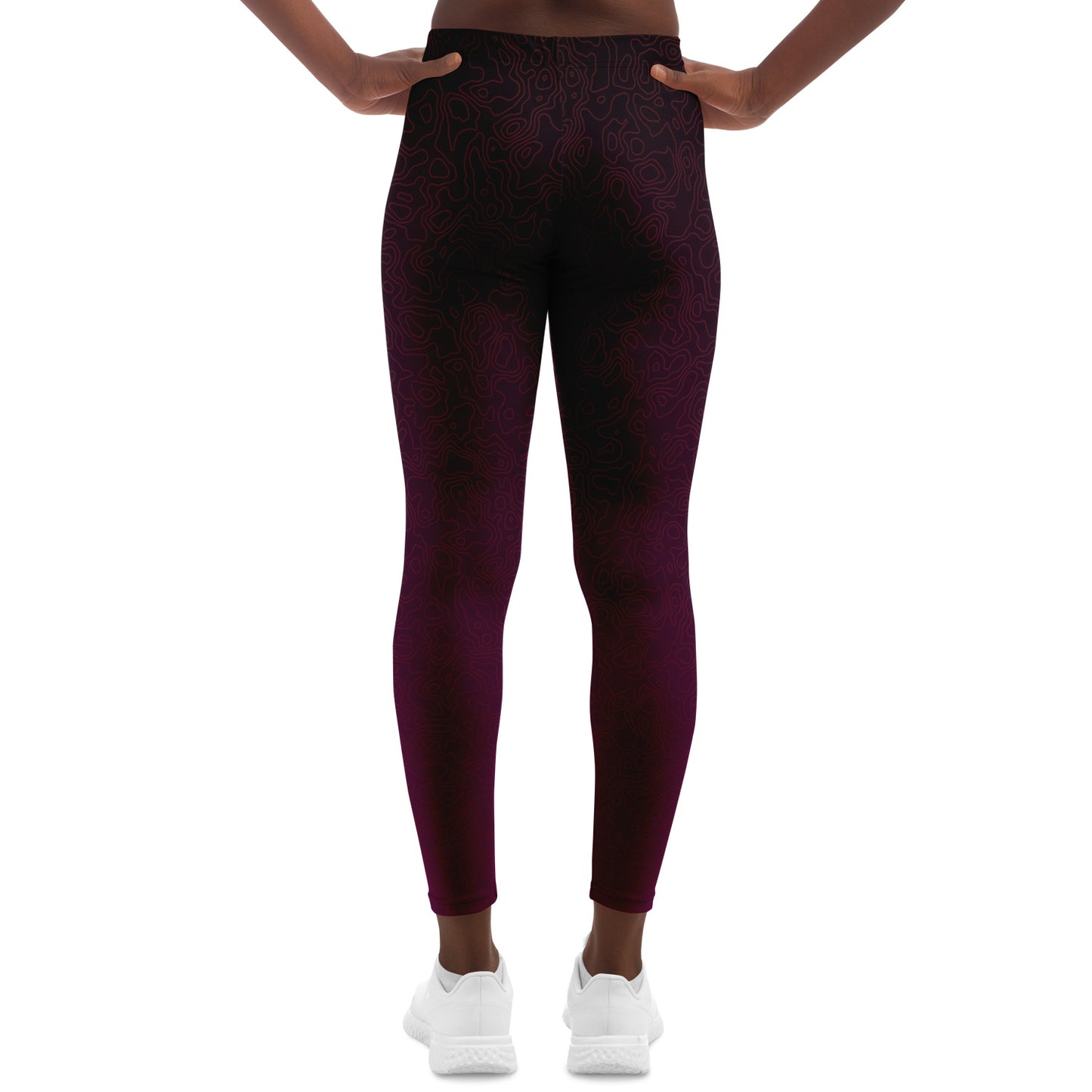 Zephyra Leggings – Obsidian Berry